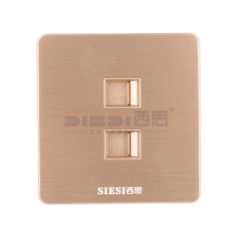 一位电话、电脑插座